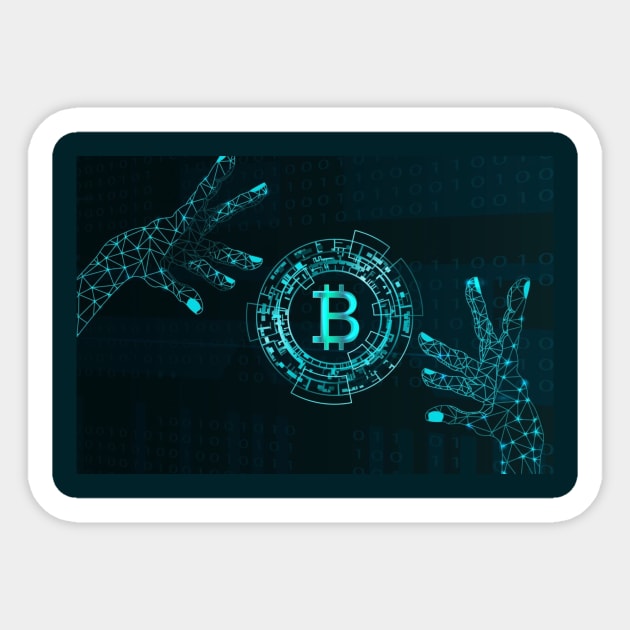 Bitcoin Sticker by Ahmex